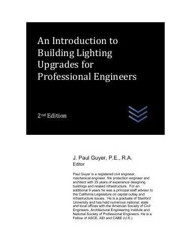 An Introduction To Building Lighting Upgrades For  Professional Engineers 1