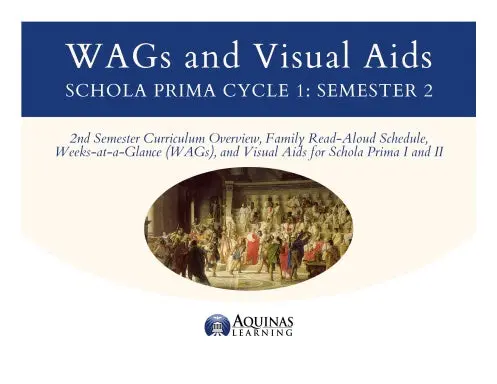 Cycle 1 Prima Wags And Visual Aids Semester 2 1