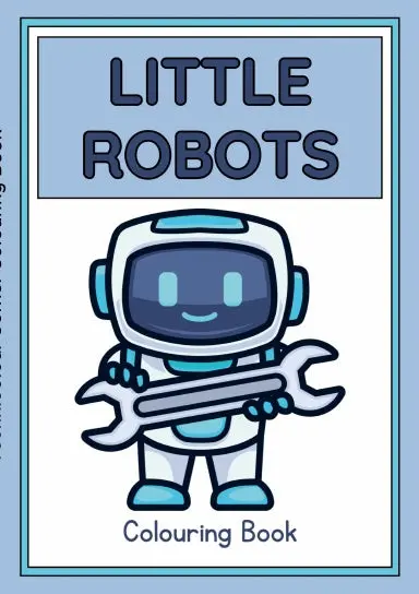 Little Robots Colouring Book 1