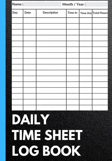 Daily Time Sheet Log Book 1