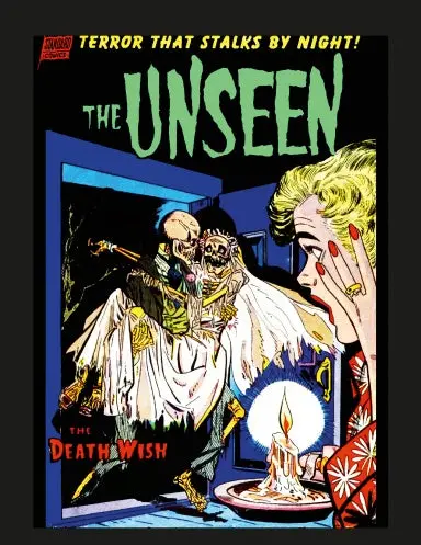 The Unseen Terror Stalks By Night Pre Code Horror American Comics 1