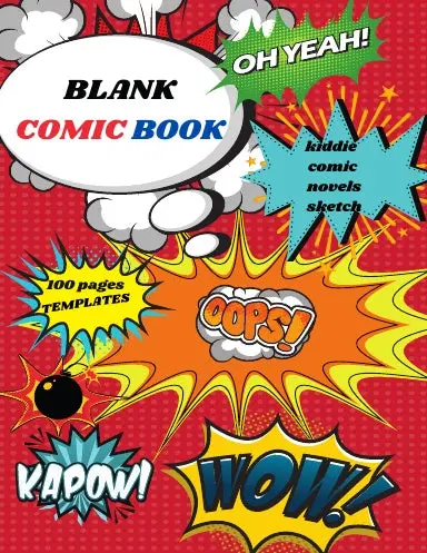 Blank Comic Book 160 Pages 1