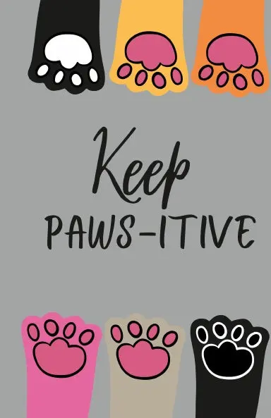 Notebook Lined Interior 200 Pages, Pets Design 1