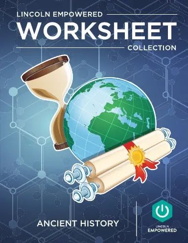 Ancient History - Worksheet Collection 1