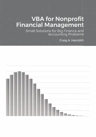 Vba For Nonprofit Financial Management 1