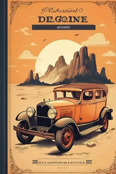 Notebook; Vintage Style 1