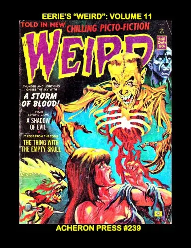Eerie's "Weird" Volume 11 Softcover B&W 1