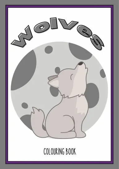 Wolves - Colouring Book 1