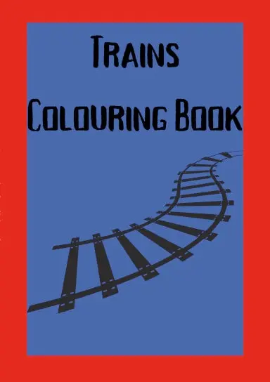 Train Colouring Book 1
