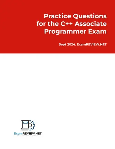 Practice Questions For The C++ Associate Programmer Exam 1