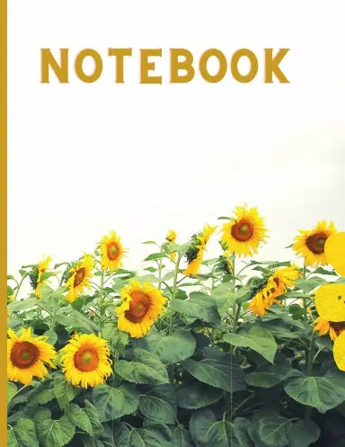 Sunflower Composition Notebook 1