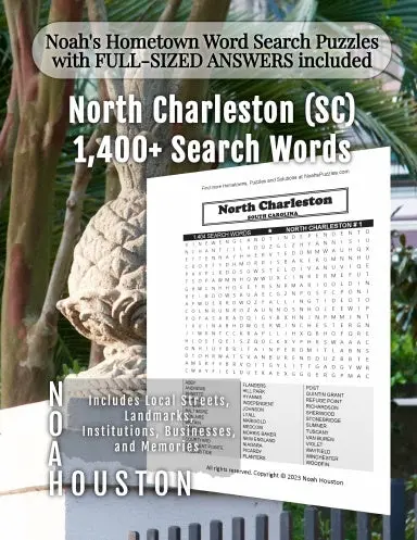Noahõs Hometown Word Search Puzzles With Full-Sized Answers Included North Charleston (Sc) 1