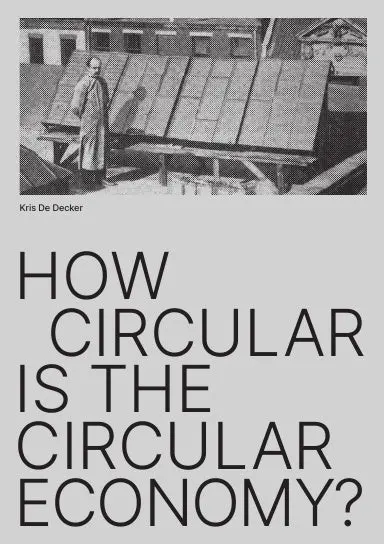 How Circular Is The Circular Economy? 1