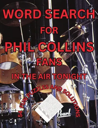 Word Search For Phil Collins Fans 1