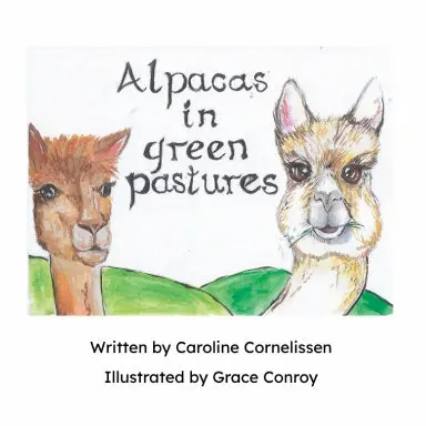 Alpacas In Green Pastures 1