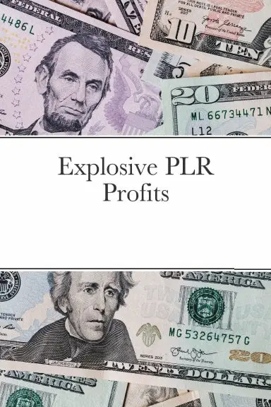 Explosive Plr Profits 1