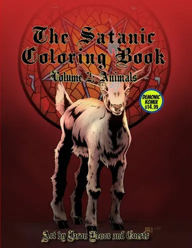 The Satanic Coloring Book, Volume 2: Animals 1