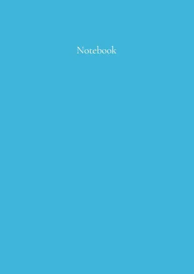 Classic A5 Notebook: Mosaic Blue. By Paper Parisa 1