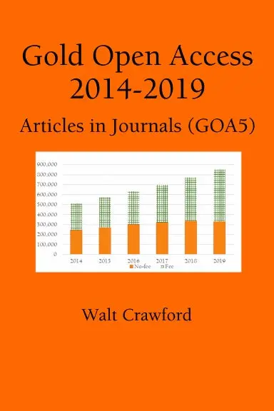 Gold Open Access 2014-2019: Articles In Journals (Goa5) 1