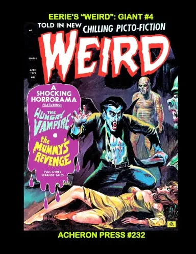 Eerie's "Weird" Giant Volume 4 Softcover B&W 1