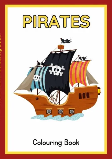 Pirates Colouring Book 1