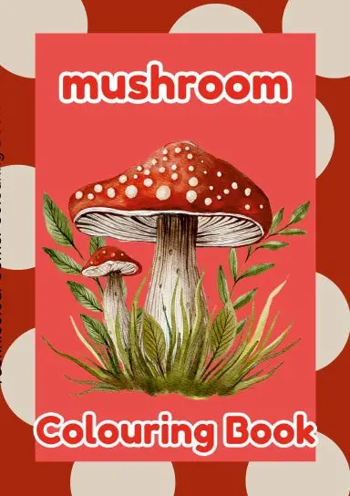 Mushroom Colouring Book 1
