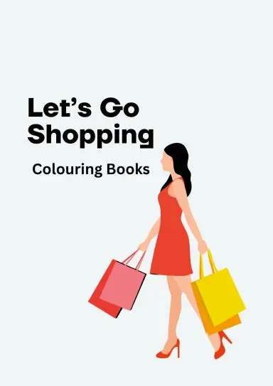 Let's Go Shopping, Colouring Book 1