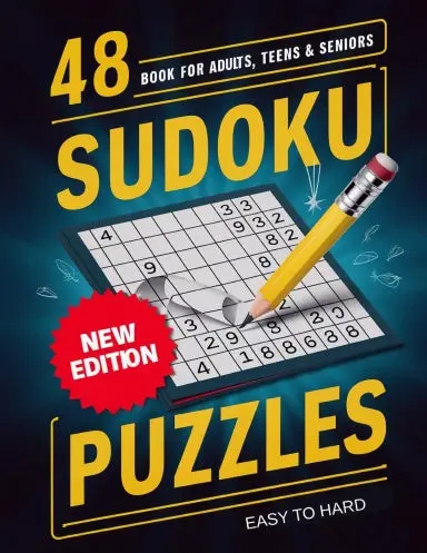 Ultimate Sudoku Challenge: 48 Puzzles To Train Your Brain 1