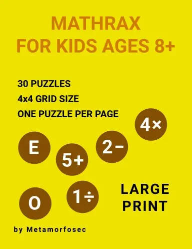 Mathrax For Kids Ages 8+ 1