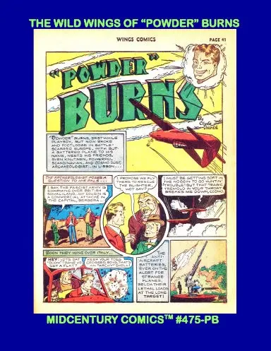 The Wild Wings Of "Powder" Burns (Paperback Edition) 1