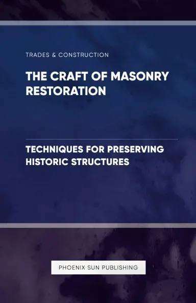 The Craft Of Masonry Restoration - Techniques For Preserving Historic Structures 1
