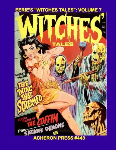 Eerie's "Witches' Tales" Volume 7 Softcover B&W 1