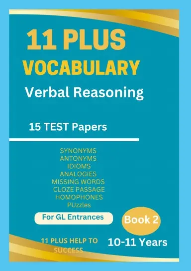 11 Plus Vocabulary Verbal Reasoning Book 2 1