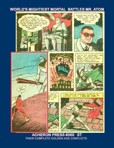 World's Mightiest Mortal Vs Mr Atom Softcover Standard Color 1