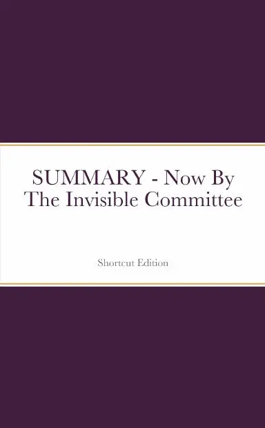 Summary - Now By The Invisible Committee 1