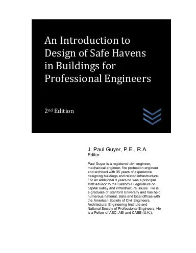 An Introduction To Design Of Safe Havens In Buildings For Professional Engineers 1