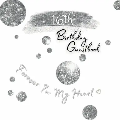 16Th Birthday Guest Book 1