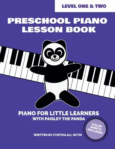 Preschool Piano Lesson Book - Level One And Level Two (Student Edition) 1