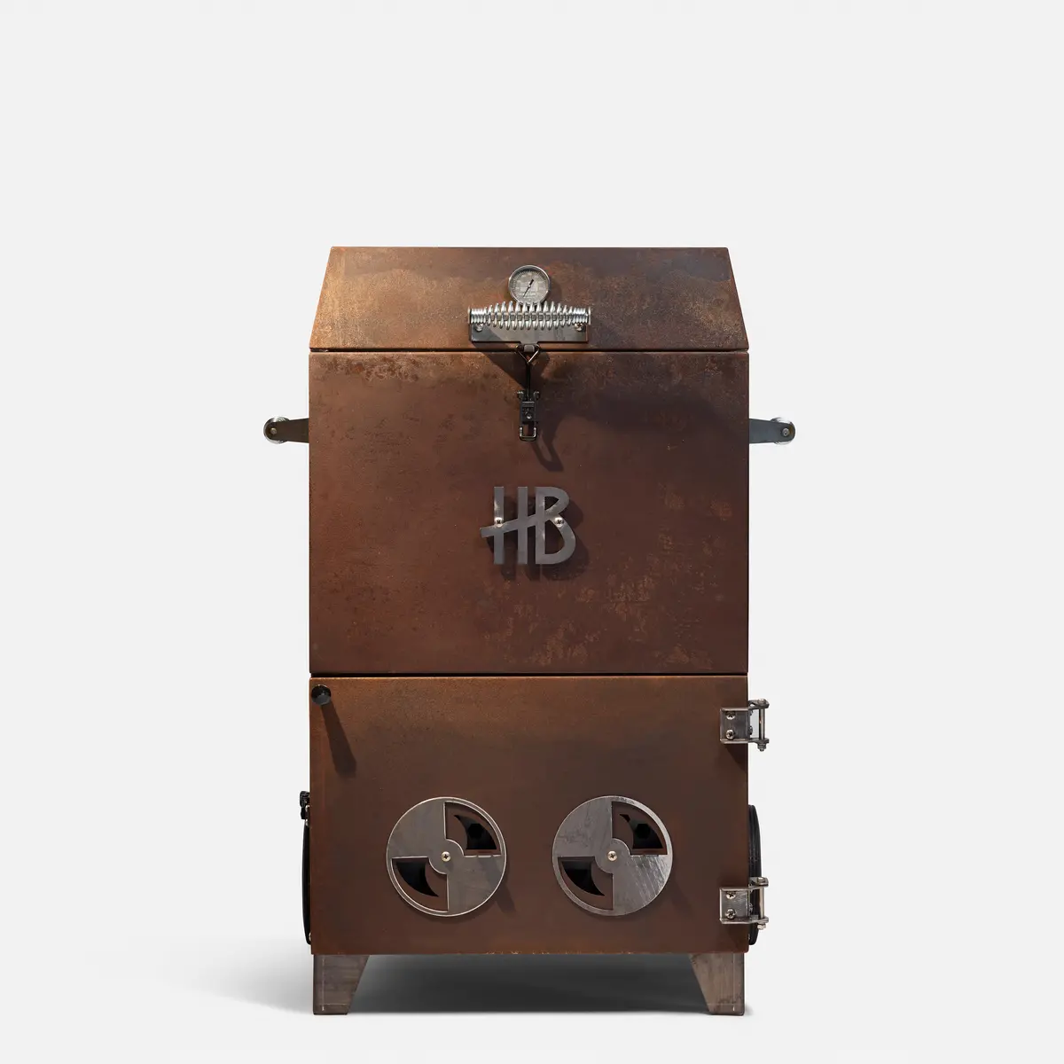Corten Steel Roughneck Smoker 1