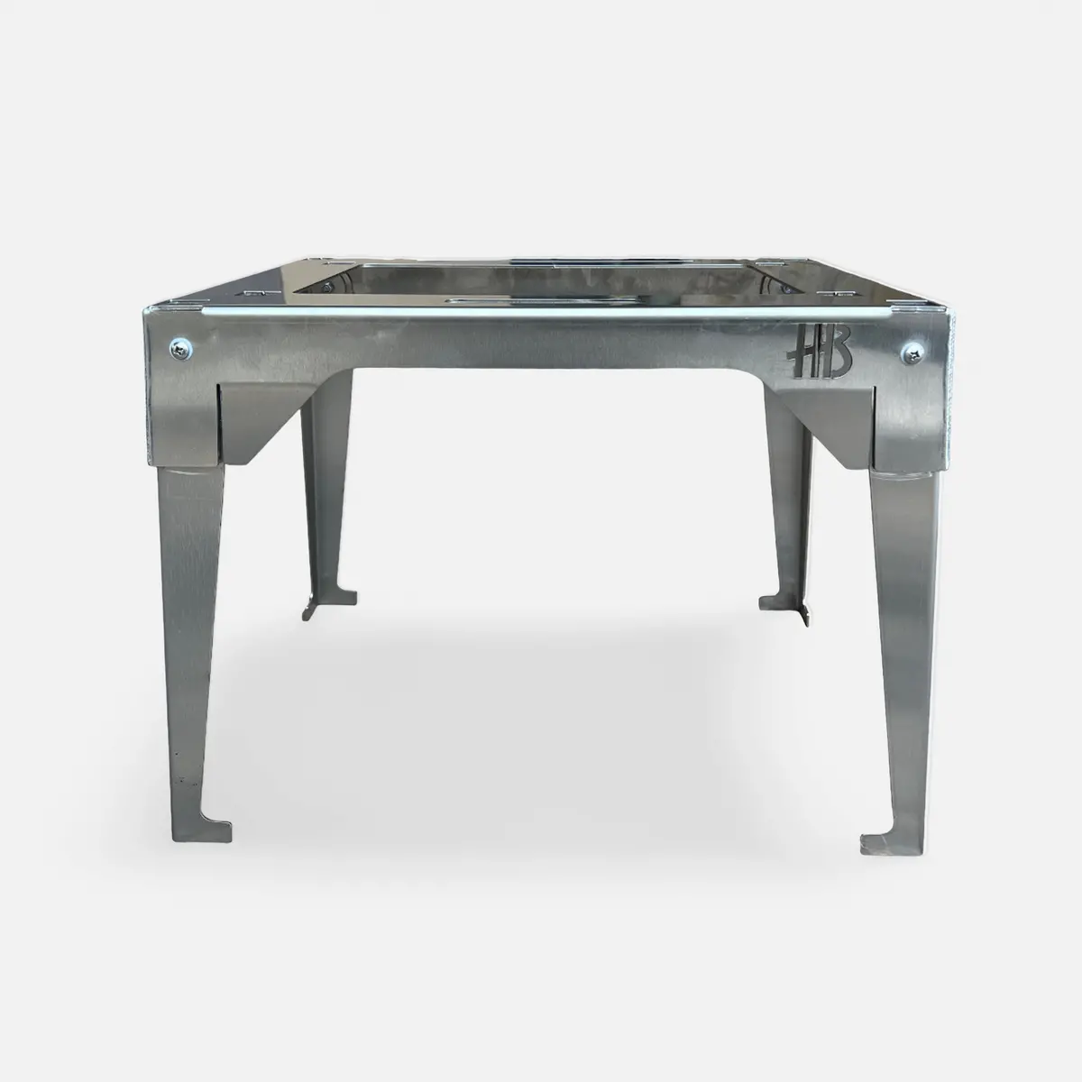Ranger Portable Grill Stand - Stainless Steel Collapsible 1