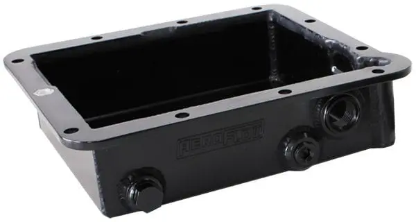 3-Inch Deep Fabricated Transmission Pan – Black Anodized Af72-3000Blk 1