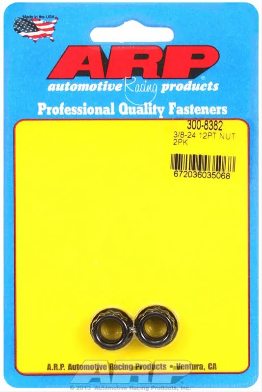 Arp 12-Point High-Strength Nuts – Grade 8.8, Pack Of 10 (300-8382) 1