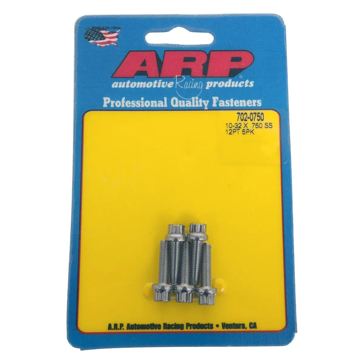 Arp 702-0750 Stainless Steel Socket Head Cap Screws – Corrosion-Resistant 1