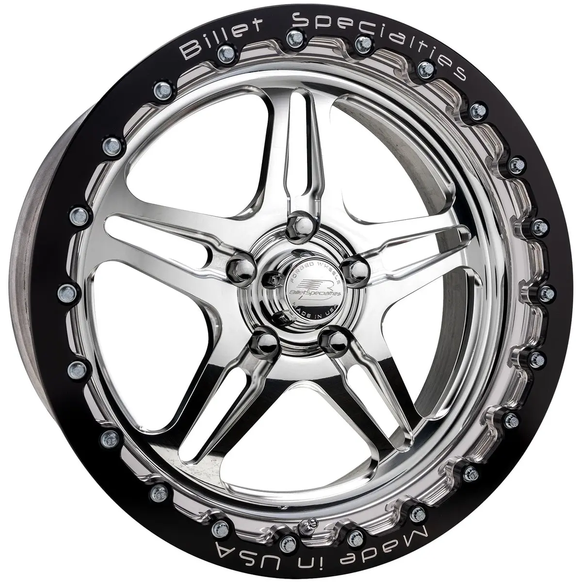 Billet Specialties Amc60Db514 Turbo Double Beadlock Wheel – Polished Finish, Custom Order 1