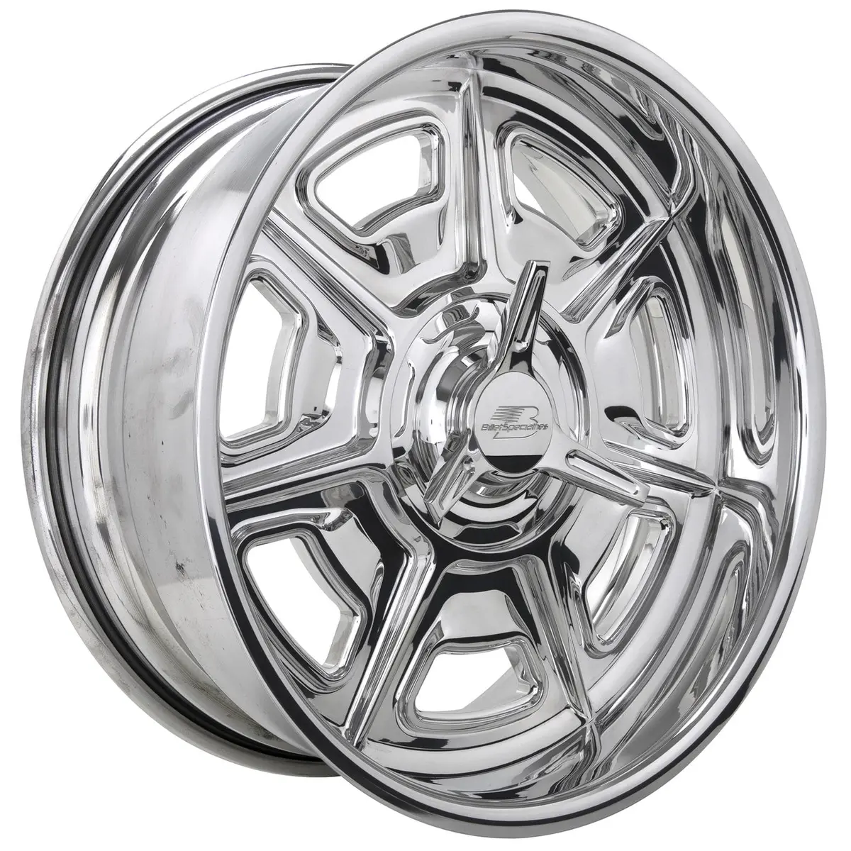 Billet Specialties Vintage Monterey Polished Custom Wheel Set 1
