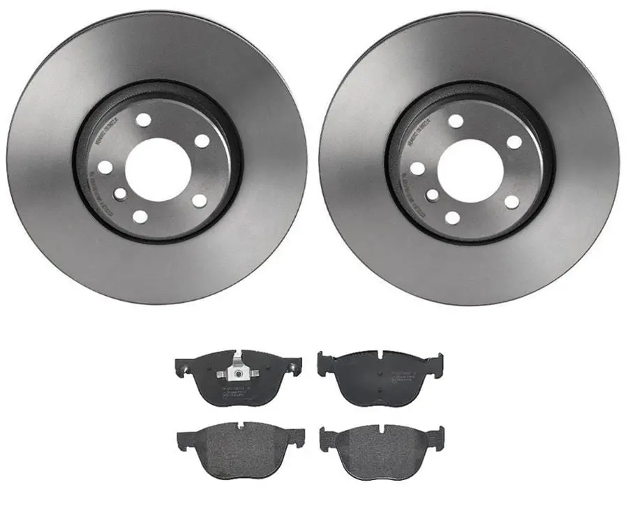 Brembo Premium Brake Kit – Front Disc Pads And Rotors For Enhanced Stopping Power 1