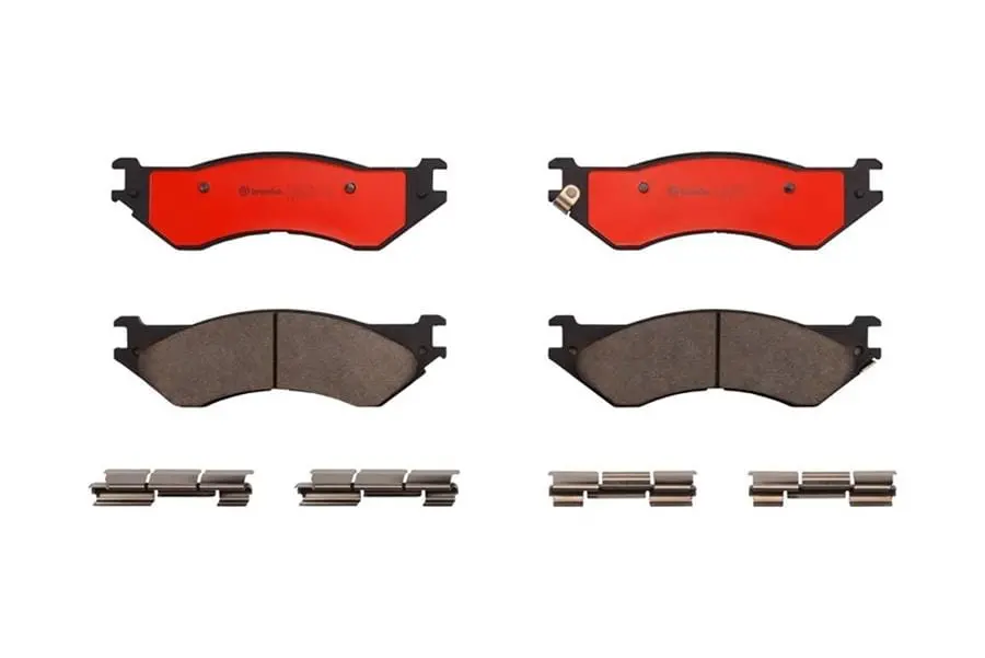 Brembo P18023N Nao Ceramic Brake Pads For High-Performance Street Use 1