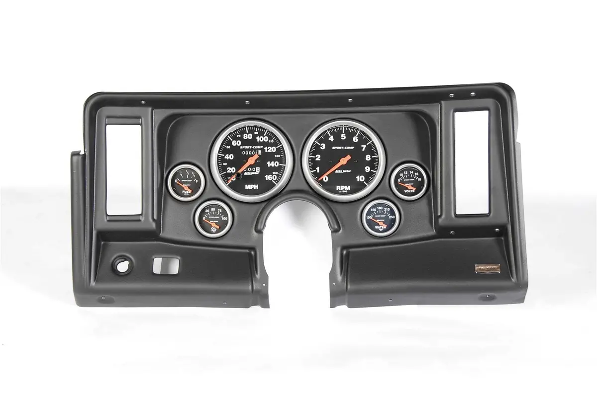 Classic Thunder Road Instrument Panel – Custom Dash Featuring Autometer Gauges And Vintage Styling 2