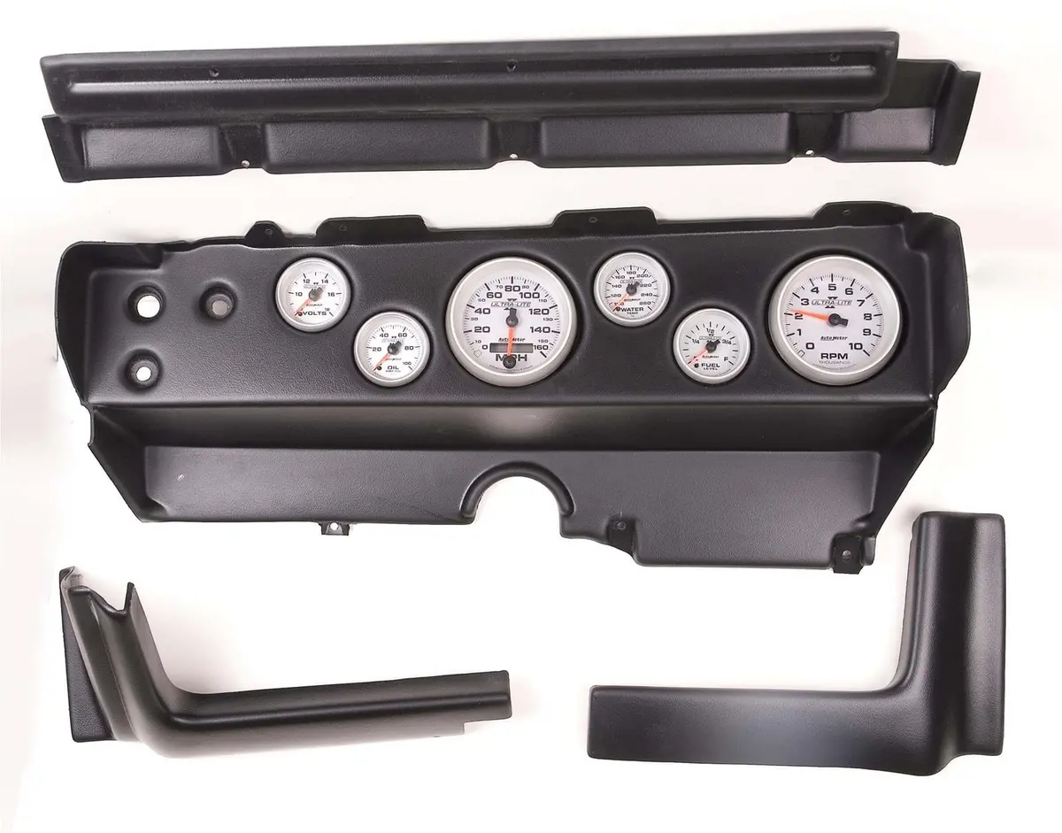 Classic Thunder Road 714701011 Instrument Cluster With Autometer Gauges 1