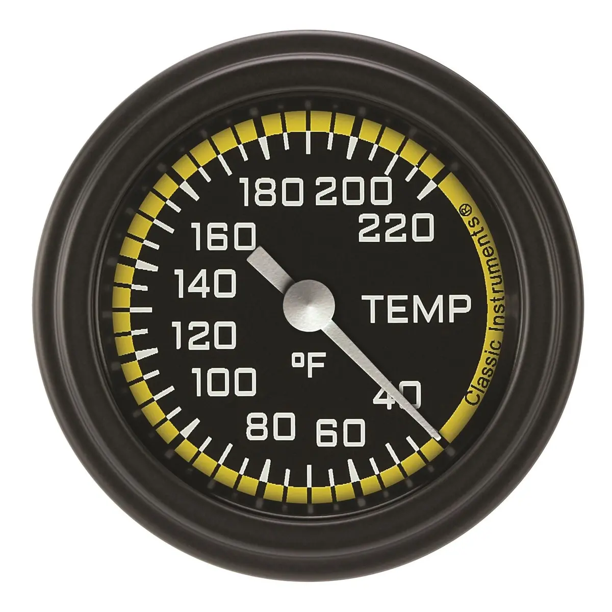 Classic Instruments Ax129Yblf Auto Cross Yellow Series Gauge Set 1
